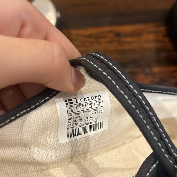 Polka dot Comme des Garcon x Tretorn Mary Jane Sneakers - Picture 3 of 3